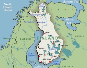 Finland Map 2